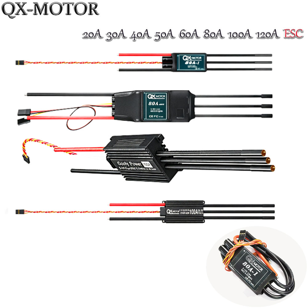 20A-120A Brushless ESC Speed C - огляд і ціна Rc Helicopter Battery
