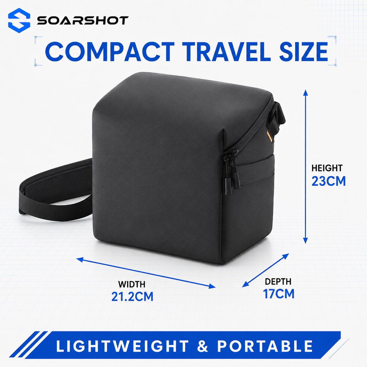 SOARSHOT Carrying Case for DJI - огляд і ціна Rc Helicopter Bag